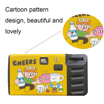 27pcs New Year Retro Film Camera Waterproof Cartoon Decorative Stickers without Camera - Children Cameras by buy2fix | Online Shopping UK | buy2fix