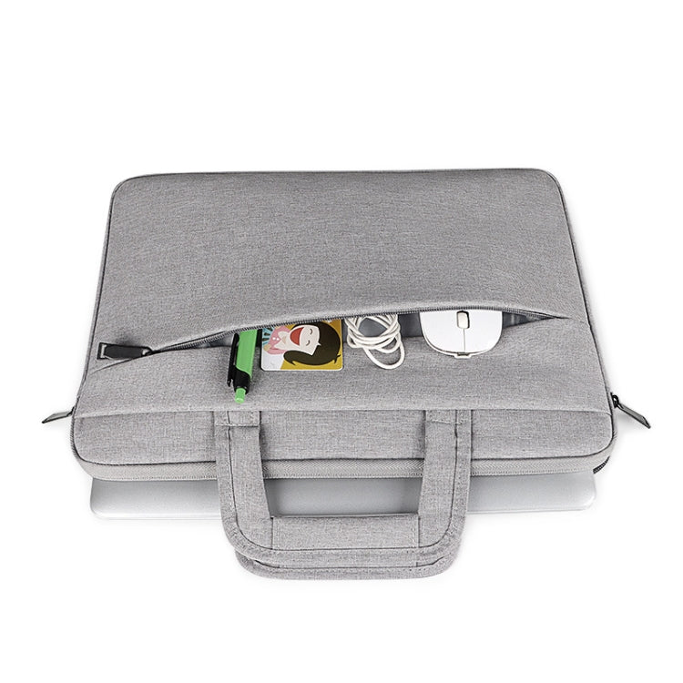 ST03 Waterproof Laptop Storage Bag Briefcase Multi-compartment Laptop Sleeve, Size: 11.6-12.5 inches(Pink) by buy2fix