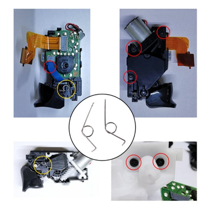 For PS5 Controller 50pcs Replacement Buttons Metal Springs ,Spec: L2 R2 Springs by buy2fix