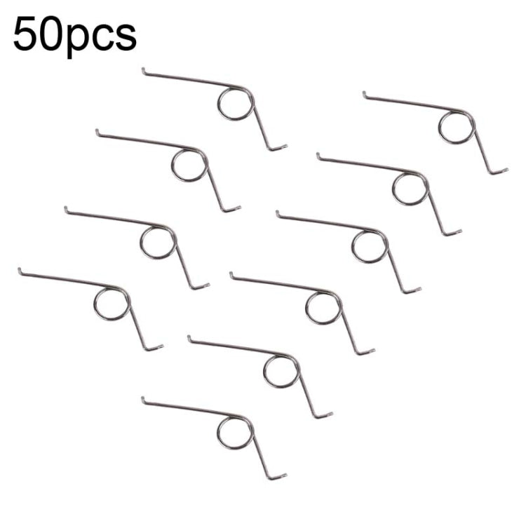 For PS5 Controller 50pcs Replacement Buttons Metal Springs ,Spec: Motor Springs by buy2fix
