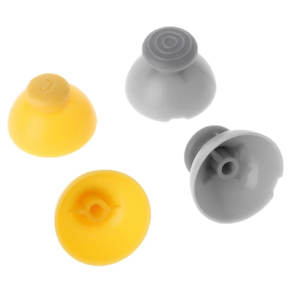 For Nintendo Gamecube NGC Controller 10pcs Joystick Cap Replacement Parts(Yellow) by buy2fix
