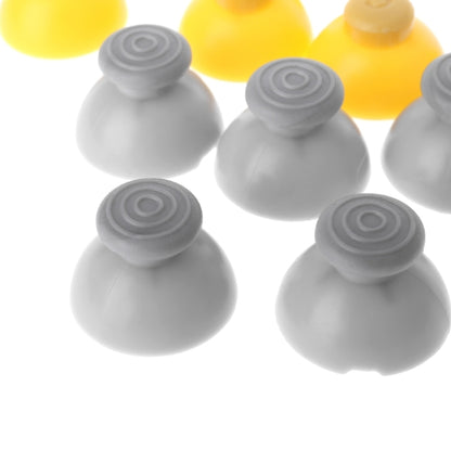 For Nintendo Gamecube NGC Controller 10pcs Joystick Cap Replacement Parts(Yellow) by buy2fix