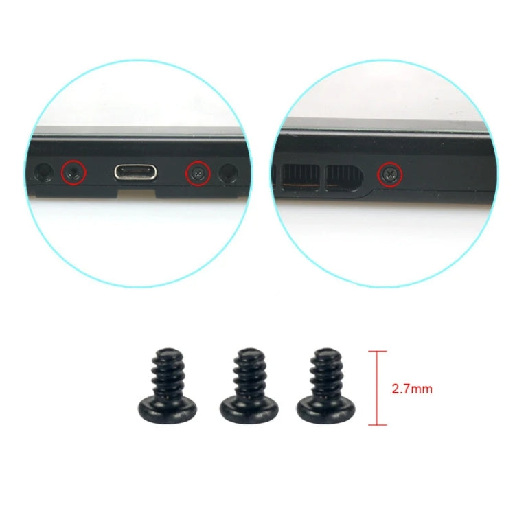 For Nintendo Switch 40pcs/ Set Screw Replacement Repair Kit Game Accessories by buy2fix