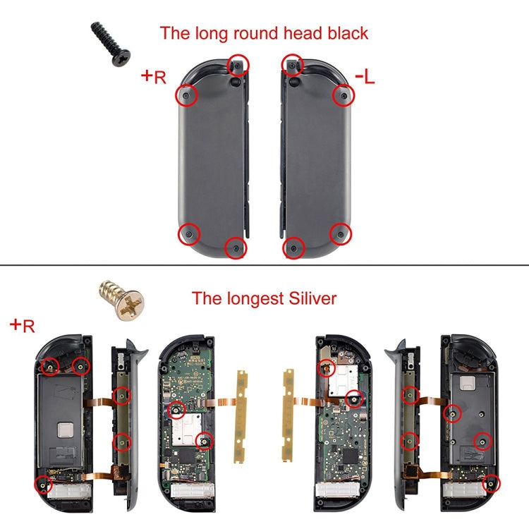 For Nintendo Switch Joy-Con 2sets Screws Repair Tools,Spec: 18 In 1 by buy2fix
