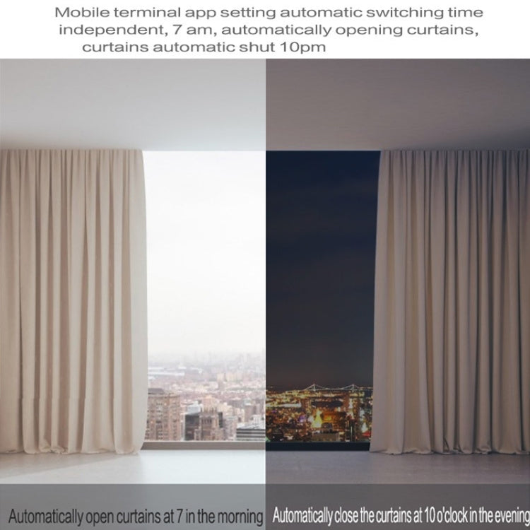 X101 Smart Home Automatic Curtain Machine With RC, Style: Track Model Single Host - Smart Switch by buy2fix | Online Shopping UK | buy2fix