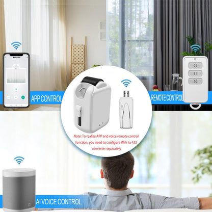 X101 Smart Home Automatic Curtain Machine With RC, Style: Track Model Single Host+Gateway - Smart Switch by buy2fix | Online Shopping UK | buy2fix