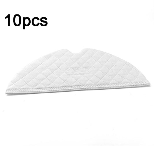 For XIAOMI MIJIA Robot Vacuum Cleaner 1C 1T 2C 10pcs Mop Cleaning Cloth - For Xiaomi Accessories by buy2fix | Online Shopping UK | buy2fix