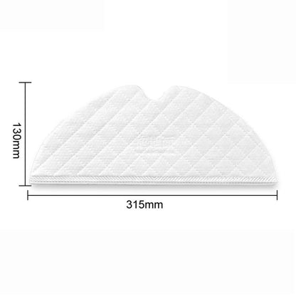 For XIAOMI MIJIA Robot Vacuum Cleaner 1C 1T 2C 10pcs Mop Cleaning Cloth - For Xiaomi Accessories by buy2fix | Online Shopping UK | buy2fix