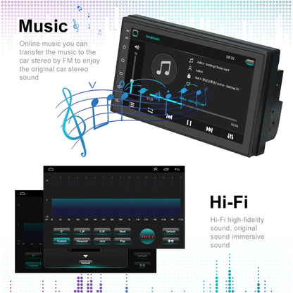 A3012 9 Inch Android Navigation CarPlay 1+32G Dual-Spindle Universal Central Control Screen Car Navigator Reversing Video Player(Standard) by buy2fix