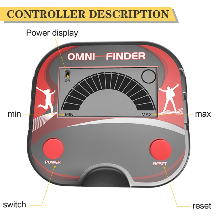 Goint MD3002 Children Beach Toy Underground Metal Detector(Black) - Metal Detector by Goint | Online Shopping UK | buy2fix