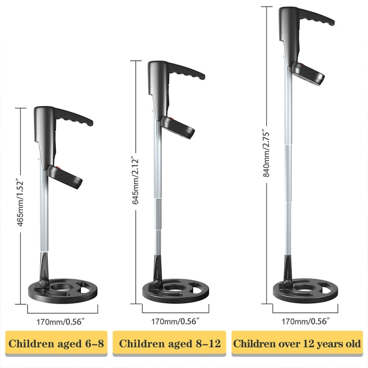 Goint MD3002 Children Beach Toy Underground Metal Detector(Black) - Metal Detector by Goint | Online Shopping UK | buy2fix