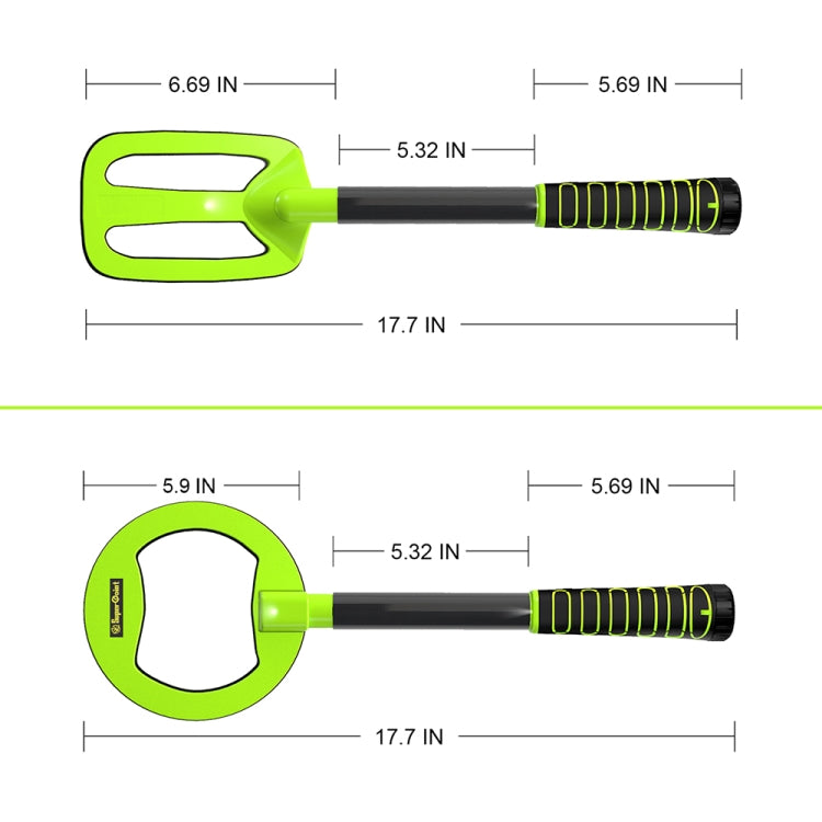 Goint Waterproof Handheld Metal Detector Underwater Treasure Hunter Detector(IP750 Yellow Square) - Metal Detector by Goint | Online Shopping UK | buy2fix