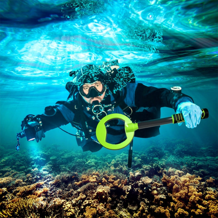 Goint Waterproof Handheld Metal Detector Underwater Treasure Hunter Detector(IP760 Yellow Round) - Metal Detector by Goint | Online Shopping UK | buy2fix