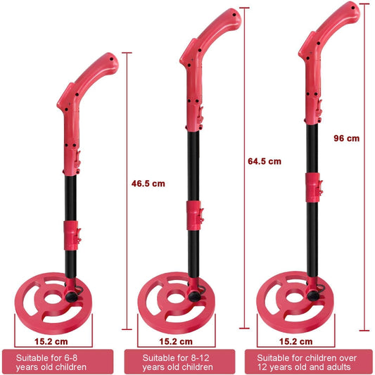 Goint MD3006 Metal Detector Outdoor Treasure Hunter Toys Children Science Detector(Red) - Metal Detector by Goint | Online Shopping UK | buy2fix