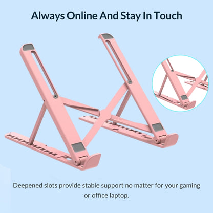 2 In 1 Laptop Mobile Phone Stand Heightening Cooling Stand(Black) by buy2fix