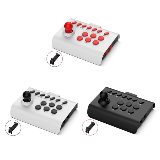 Y01 Bluetooth Wireless 2.4G Joystick Gamepad(White Red) - Pocket Console by ANBERNIC | Online Shopping UK | buy2fix