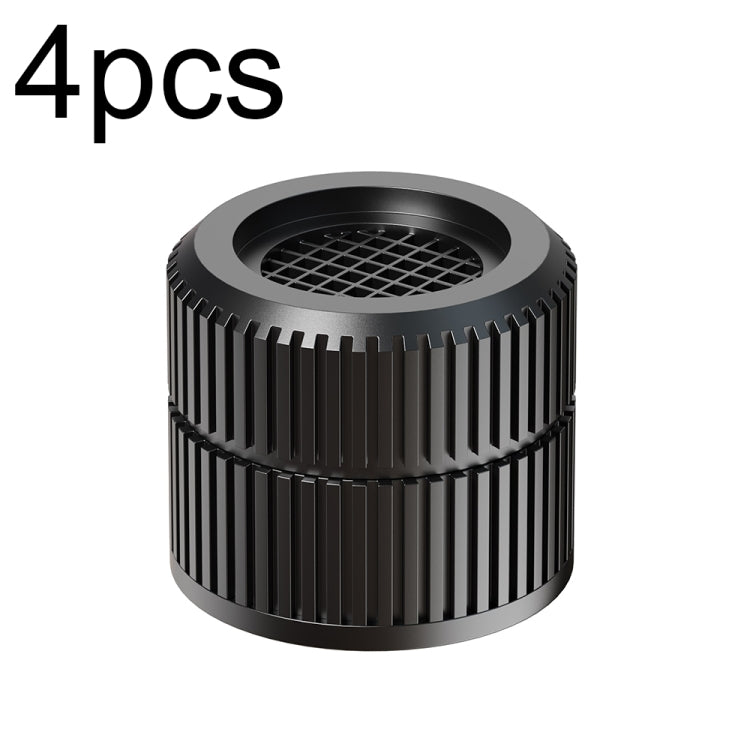 4pcs Double-layer JDY-H Washing Machine Shock-absorbing Floor Mat Furniture Non-slip Heightening Bracket - Washing Machine Parts by buy2fix | Online Shopping UK | buy2fix