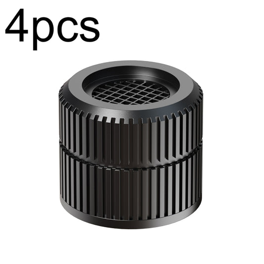 4pcs Double-layer JDY-H Washing Machine Shock-absorbing Floor Mat Furniture Non-slip Heightening Bracket - Washing Machine Parts by buy2fix | Online Shopping UK | buy2fix