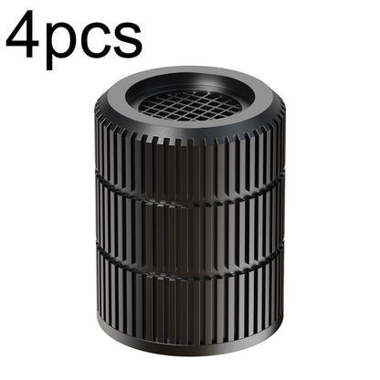 4pcs Three-layer JDY-H Washing Machine Shock-absorbing Floor Mat Furniture Non-slip Heightening Bracket - Washing Machine Parts by buy2fix | Online Shopping UK | buy2fix