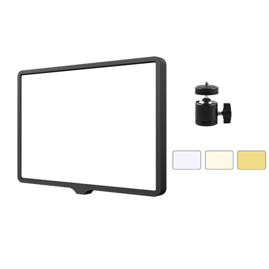 10 Inch 3000-6500K Three-color Temperature Photography Flat-panel Live Fill Light,Spec: Only Light - Selfie Light by buy2fix | Online Shopping UK | buy2fix
