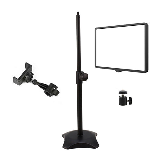 10 Inch 3000-6500K Three-color Temperature Photography Flat-panel Live Fill Light,Spec: 42cm Bracket - Selfie Light by buy2fix | Online Shopping UK | buy2fix