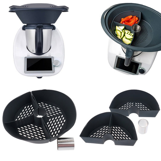 For Thermomix TM5 TM6 TM31 TM21 Silicone Cooking Chamber Divider Food Processor Accessory - Kitchen Machine Accessories & Parts by buy2fix | Online Shopping UK | buy2fix