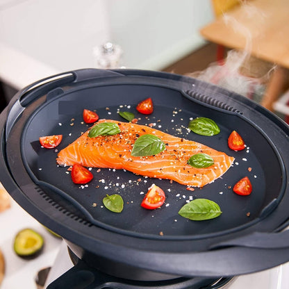 For Thermomix TM31 TM6 TM5 TM21 Heat-Resistant Silicone Pan Baking Mat Steaming Tray - Kitchen Machine Accessories & Parts by buy2fix | Online Shopping UK | buy2fix