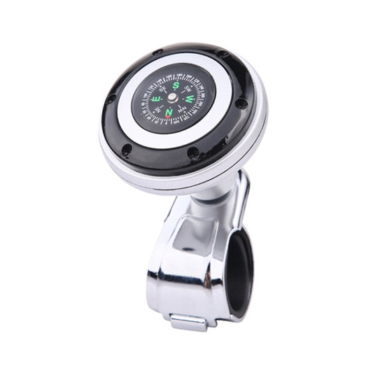 Car Steering Wheel Booster Ball Assist With Compass(A Model Black) - Steering Wheel Accessories by buy2fix | Online Shopping UK | buy2fix