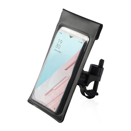 Support étanche de navigation pour téléphone portable pour cyclisme en plein air (noir)