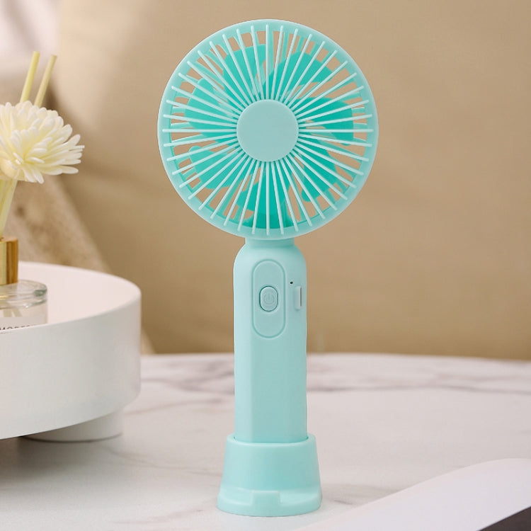 M9 Handheld Mini Fan Outdoor USB Charging Desktop Fan 800mAh(Green) by buy2fix