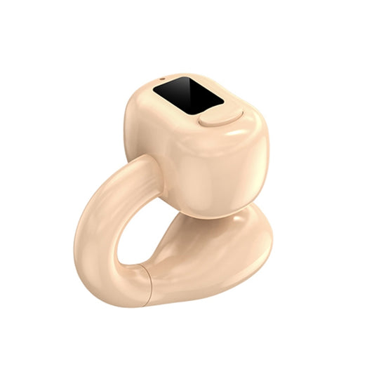 M10 IPX5 Waterproof Ear Clip Bluetooth Earphones, Style: Single Skin Color by buy2fix