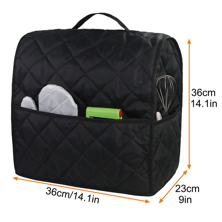 For KitchenAid 4.5QT Mixer Machine Dust Cover Waterproof Storage Bag 36 x 23 x 36cm(Coffee) - Food Disposer Parts by buy2fix | Online Shopping UK | buy2fix