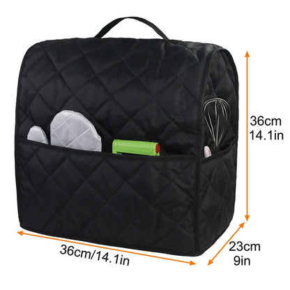 For KitchenAid 4.5QT Mixer Machine Dust Cover Waterproof Storage Bag 36 x 23 x 36cm(Coffee) - Food Disposer Parts by buy2fix | Online Shopping UK | buy2fix