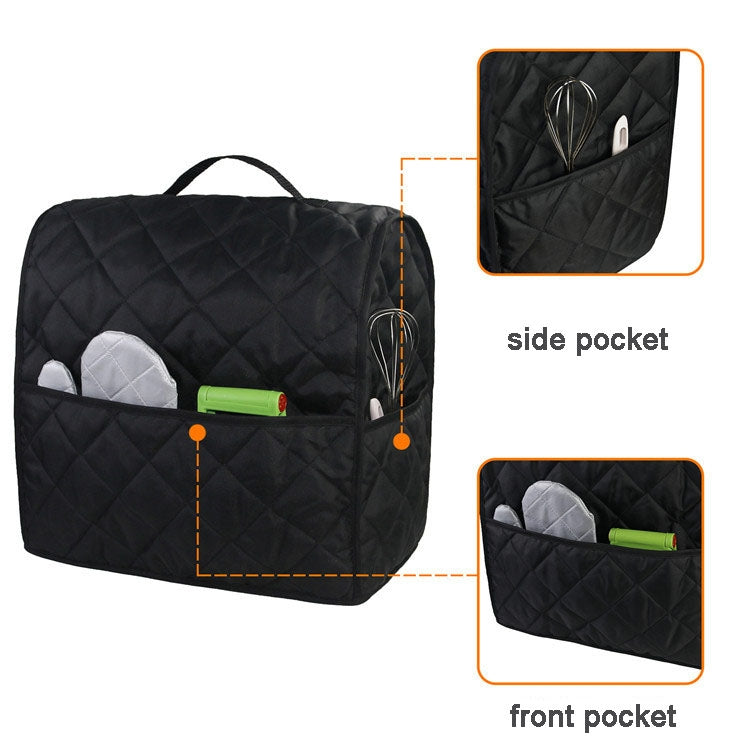 For KitchenAid 4.5QT Mixer Machine Dust Cover Waterproof Storage Bag 36 x 23 x 36cm(Grey) - Food Disposer Parts by buy2fix | Online Shopping UK | buy2fix
