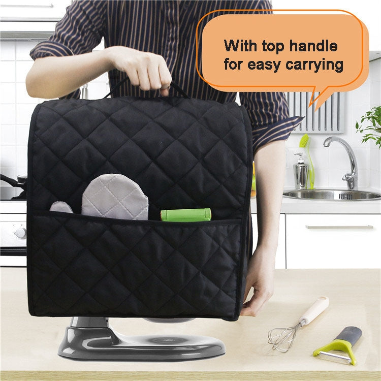 For KitchenAid 4.5QT Mixer Machine Dust Cover Waterproof Storage Bag 36 x 23 x 36cm(Grey) - Food Disposer Parts by buy2fix | Online Shopping UK | buy2fix