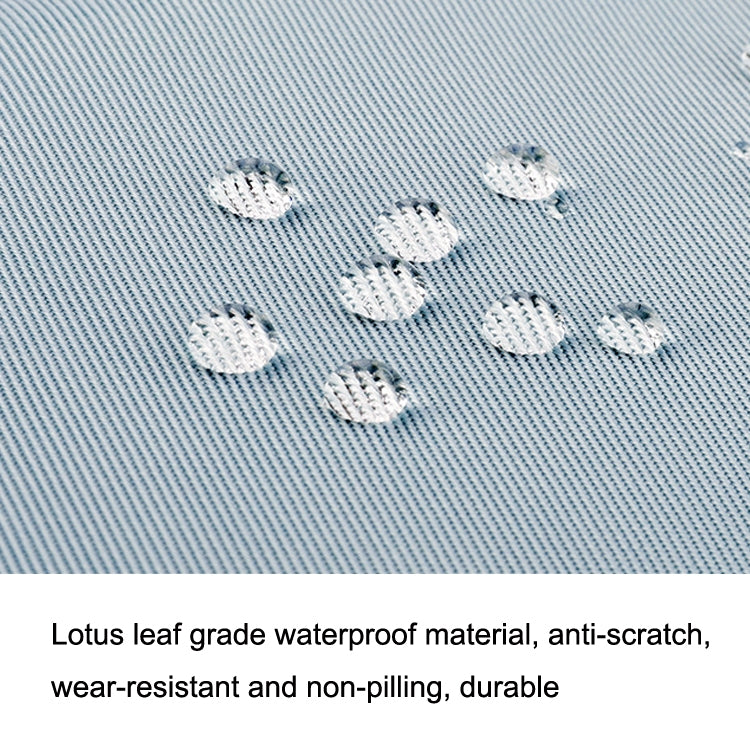 15.6 inch Computer Handheld Messenger Bag For Apple MacBook / Huawei / Xiaomi / Basne(Ladder hand gray+gray PU power package) by buy2fix