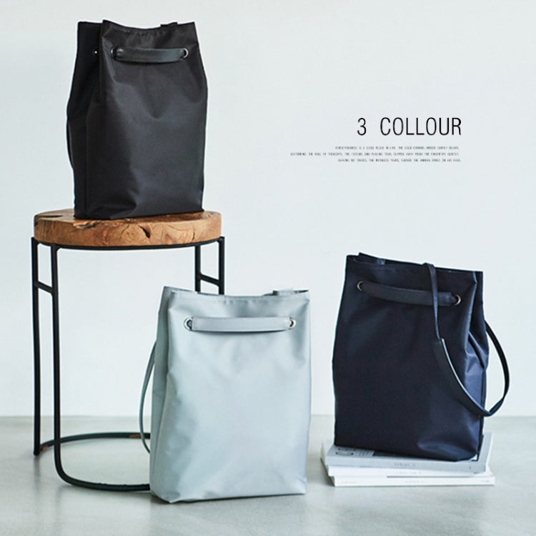 For Apple Macbook Shoulder / Handheld / Messenger Computer Bag, Size: Medium(Navy+Black PU Power Bag) by buy2fix