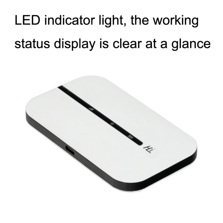 E5576S 4G LTE Router No Lock Card WiFi Support Malay MOD Mobile Router For Europe Asia Africa(White) by buy2fix