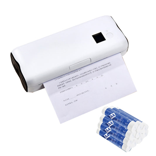 Home Small Phone Office Wireless Wrong Question Paper Student Portable Thermal Printer, Style: Bluetooth Edition+500pcs A4 Paper by buy2fix