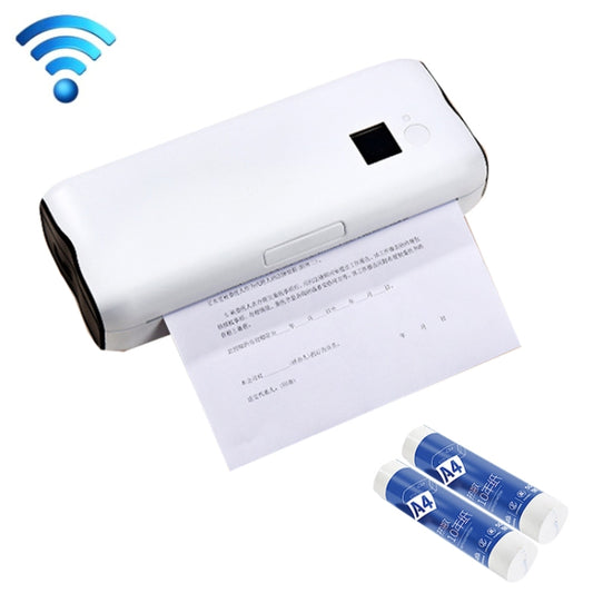 Home Small Phone Office Wireless Wrong Question Paper Student Portable Thermal Printer, Style: Remote Edition+100pcs A4 Paper by buy2fix