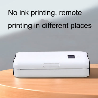 Home Small Phone Office Wireless Wrong Question Paper Student Portable Thermal Printer, Style: Remote Edition+200pcs A4 Paper by buy2fix