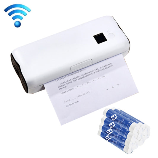 Home Small Phone Office Wireless Wrong Question Paper Student Portable Thermal Printer, Style: Remote Edition+500pcs A4 Paper by buy2fix