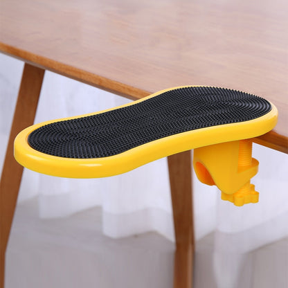 180 Degree Rotating Computer Table Hand Support Wrist Support Mouse Pad Surface Adhesive Pad Model (Yellow) by buy2fix