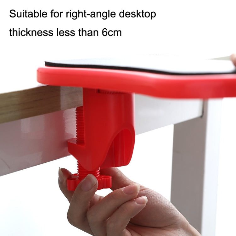 180 Degree Rotating Computer Table Hand Support Wrist Support Mouse Pad Surface Adhesive Pad Model (Yellow) by buy2fix