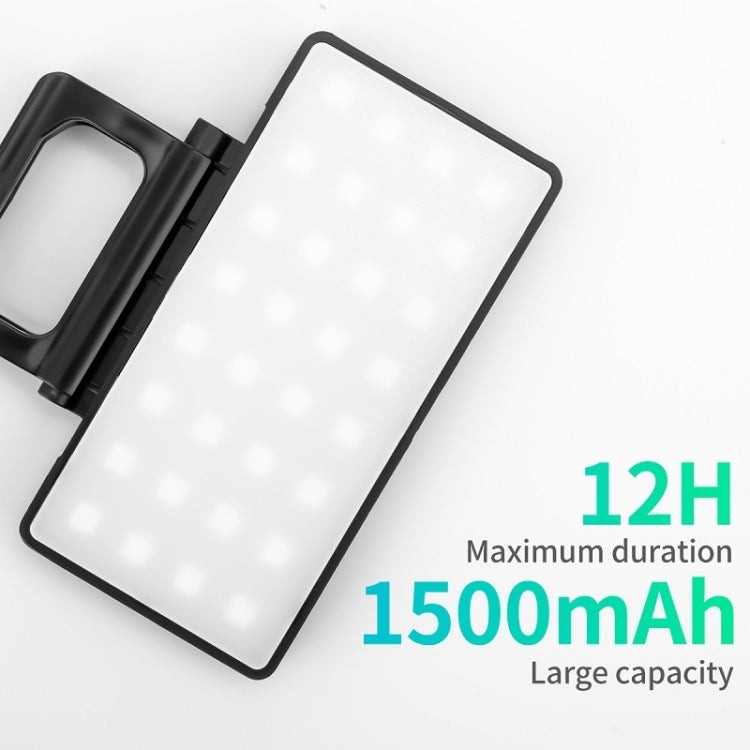 Outdoor Live Photography Multi-angle Brightness Adjustment Mobile Phone Fill Light, Specification: RGB Color - Selfie Light by buy2fix | Online Shopping UK | buy2fix