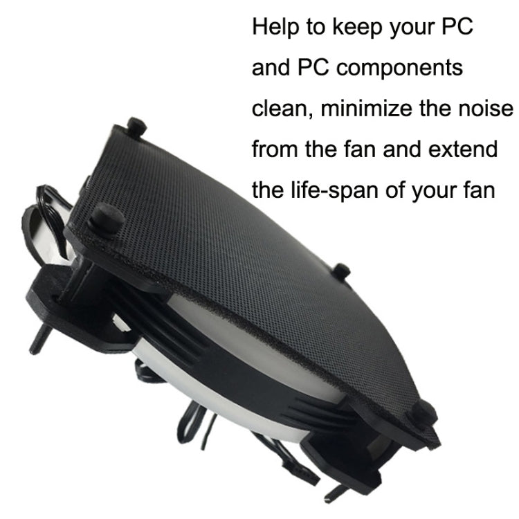 20pcs 14cm Chassis Fan PVC Dust Filter Dust Filter by buy2fix