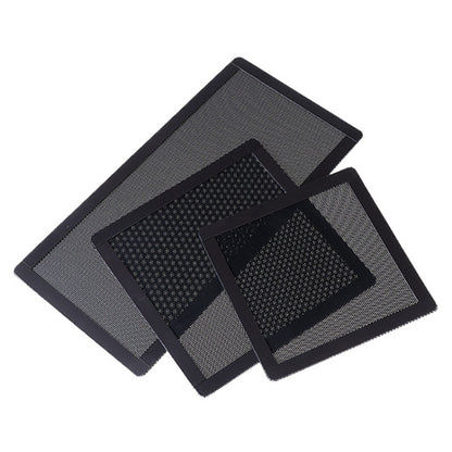 10pcs 12x24cm With Magnetic Suction PVC Cooling Fan Dust Net Desktop Computer Industrial Fan Filter Cover by buy2fix
