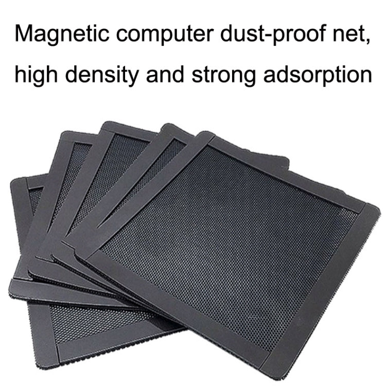 10pcs 12x36cm With Magnetic Suction PVC Cooling Fan Dust Net Desktop Computer Industrial Fan Filter Cover by buy2fix