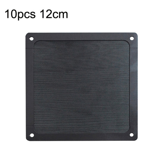 10pcs 12cm Punching Magnetic Suction PVC Cooling Fan Dust Net Desktop Computer Industrial Fan Filter Cover by buy2fix