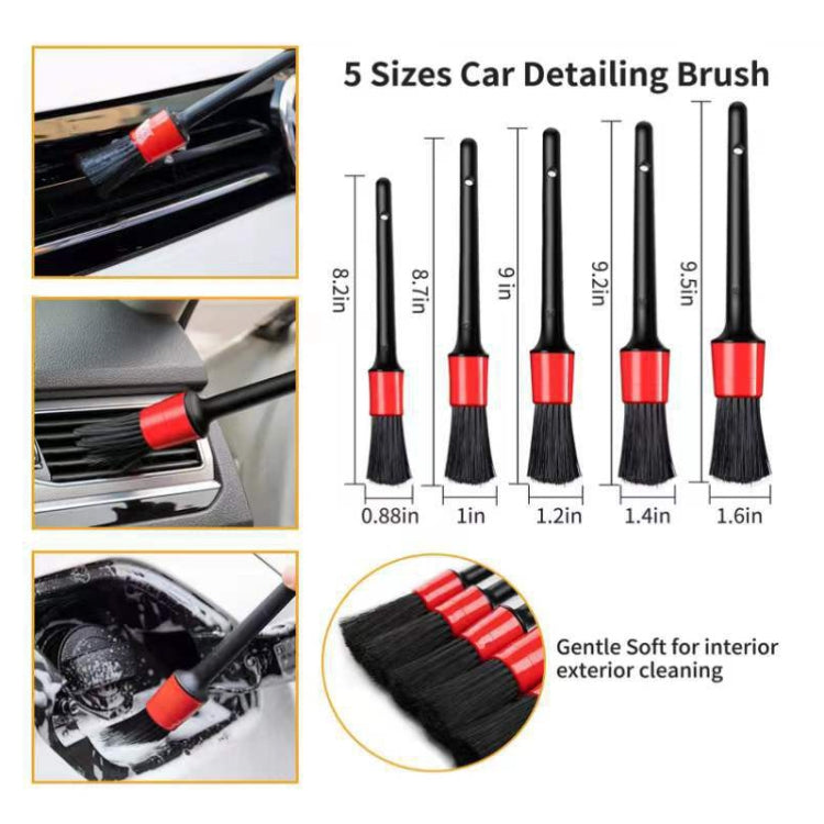 40 in 1  Car Air Conditioner Air Outlet Electric Drill Cleaning Brush - Car washing supplies by buy2fix | Online Shopping UK | buy2fix